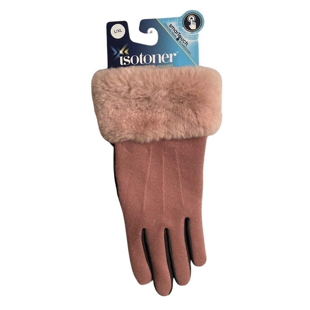 NWT Isotoner Women’s Smart Touch Winter Gloves Size L/XL